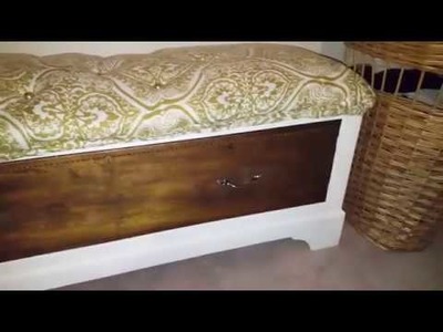 #1 DIY $30 Cushion Bench (all thrift store items)