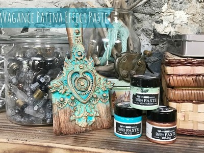 All About Art Extravagance Patina Effect Paste - Patina Brush Tutorial