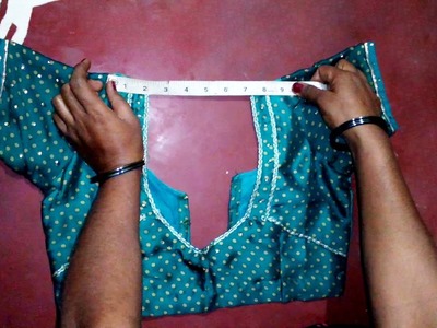 Blouse cutting and stitching in telugu Full Tutorial 2017