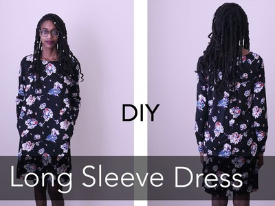 DIY Long Sleeve Dress