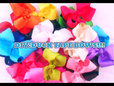 DIY!|LPS DUCT TAPE BOWS (NO SEW)