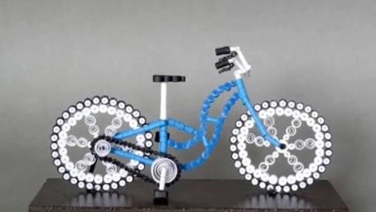 Paper quilling  bicycle