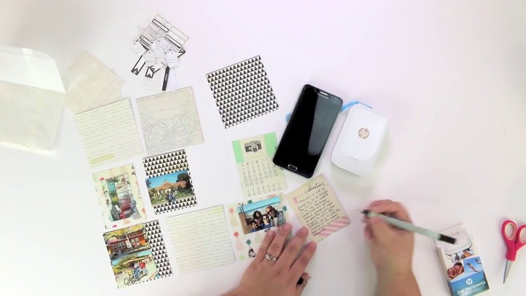 Scrapbooking on the Go with HP Sprocket