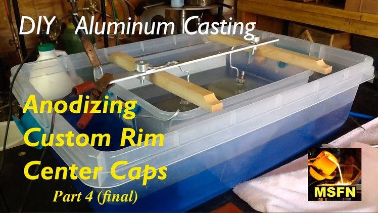 DIY Aluminum Casting - Custom Rim Center Caps P4 (FINAL) - MSFN