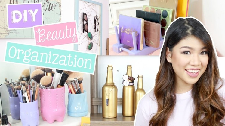 DIY Beauty Organization Ideas!! (SM Department Store, Ace Hardware Philippines) | Janina Vela