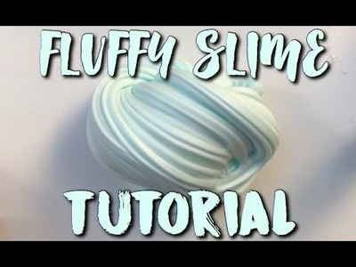 DIY Best Fluffy Slime Recipe (with and without borax)