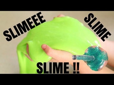 DIY LIME SLIME ! WITH LYSOL!!