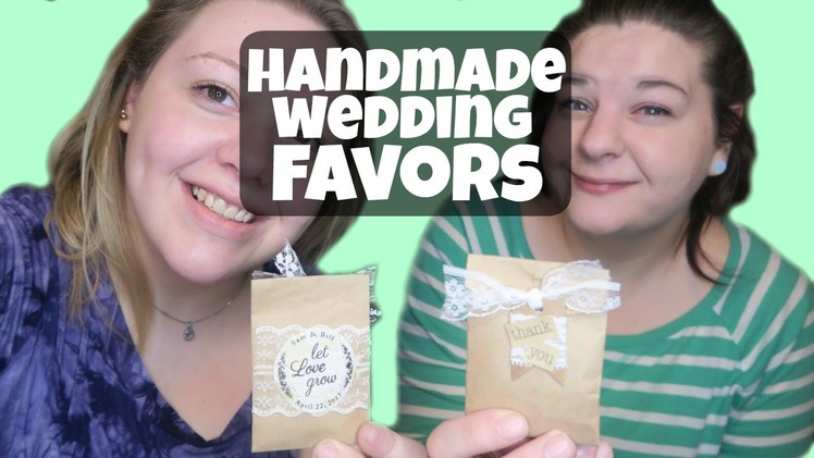 DIY WEDDING FAVORS || Seed Packets