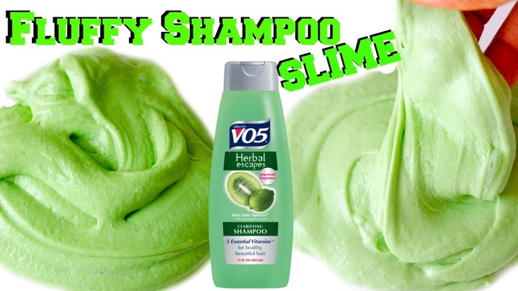 Fluffy Shampoo Slime (Make it Monday) Making Shampoo Slime DIY