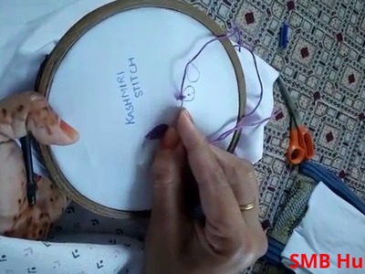 Hand Embroidery-Kashmiri Stitch