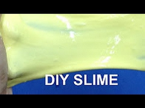 How To Make Slime With Eye Drops Without Borax,Baking Soda ,Detergents