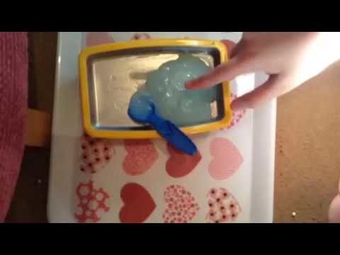 How to make slime without glue that you can hold