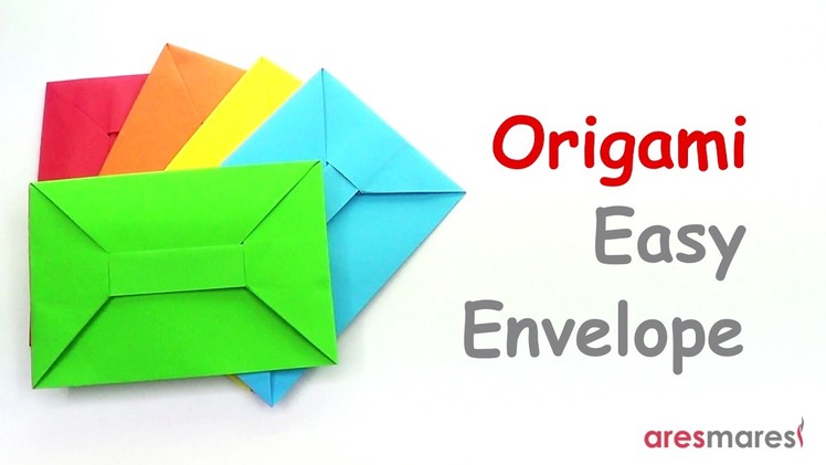 Origami Easy Envelope (easy - single sheet) (no glue)