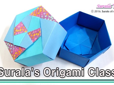 Origami -  Hexagon Box (Gift Box)