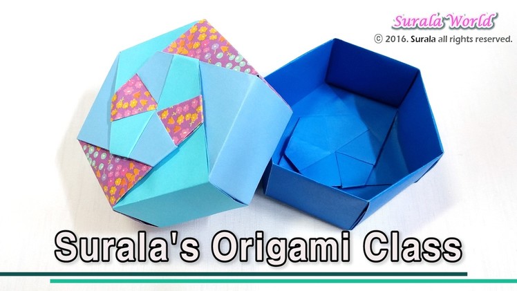 Origami -  Hexagon Box (Gift Box)