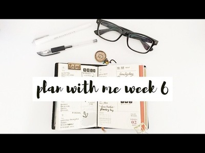 Plan With Me Week 6 (Travelers Notebook Planner)