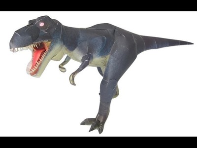 3D Dinosaur Paper Craft | T-REX Tyrannosaurus