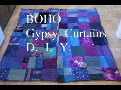 Boho Gypsy Curtains- D. I. Y.