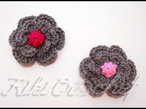 Crochet Easy Layered Flower
