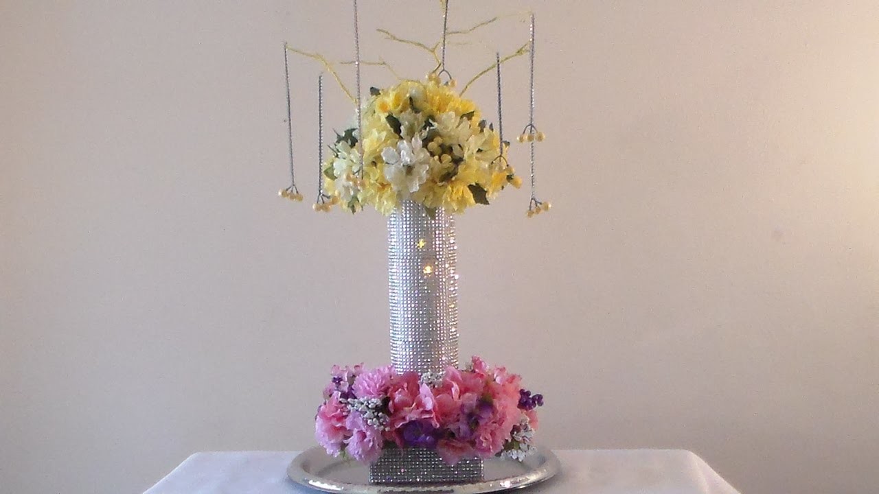 Wedding Diy Bling Wedding Centerpiece Diy Bling Wedding