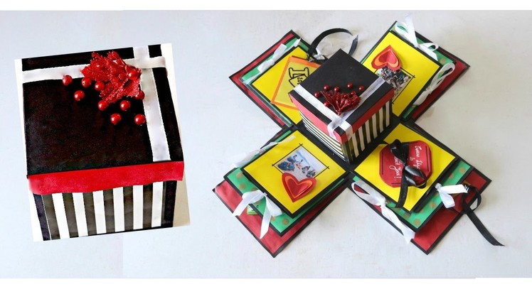 DIY Explosion Gift Box for Beginners | How to make the Basic Structure of Explosion Box