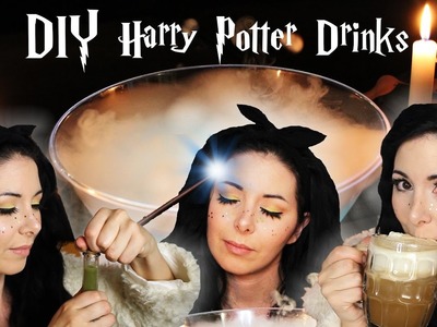 [DIY] HARRY POTTER DRINKS ⚡️ PENSIEVE | BUTTERBEER | POTIONS