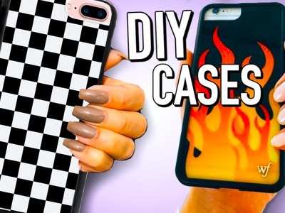 DIY iPhone cases and Popsockets for your phone!