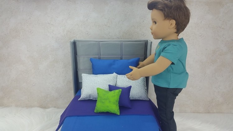 DIY Mattress and Bedding for AG Boy Doll