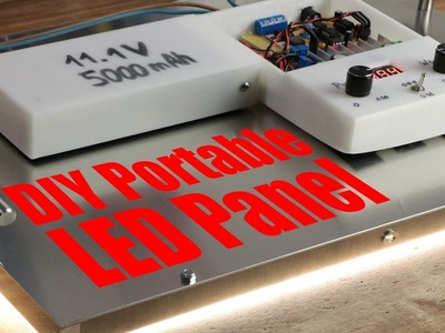 DIY Portable LED Panel (Part 2) - the electronics