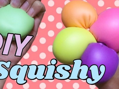 DIY Squishy Stress Ball  with paper clay