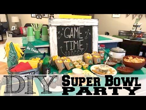 DIY Super Bowl Party