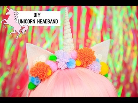 DIY unicorn headband