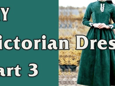 DIY - Victorian Dress. From Curtain to Dress - part 3.4. Sleeves.