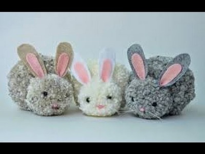 Easter Craft: DIY Bunny Pom Pom | FRISHTA DIY CRAFT | 2017