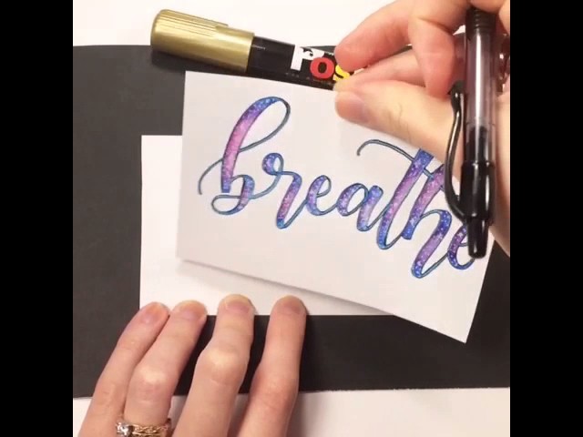 Fauxligraphy How-to: calligraphy basics