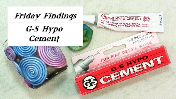 GS Hypo Cement Glue-Review and How To Use It-Friday Findings