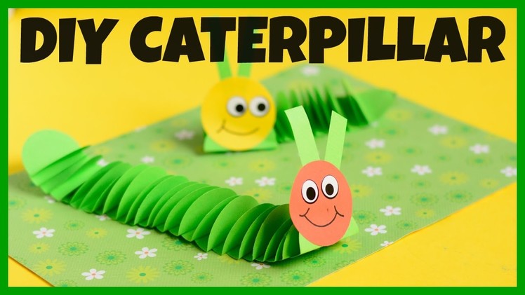 How to a Make Paper Caterpillar - paper craft idea