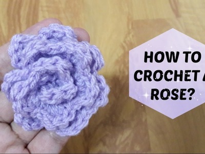 How to crochet a rose? | !Crochet!