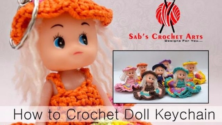 How To Crochet Doll Keychain