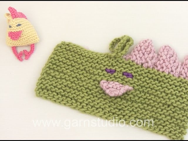 How to knit the Easter chicken in DROPS Extra 0-1021