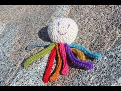 How to Loom Knit an Octopus Toy for Babies Tutorial