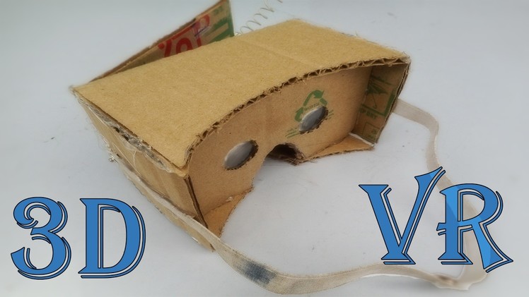How To Make 3D VR Headset At Home