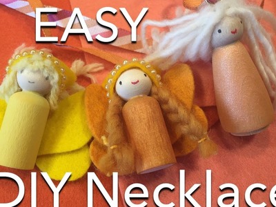 HOW TO MAKE A PEG DOLL NECKLACE