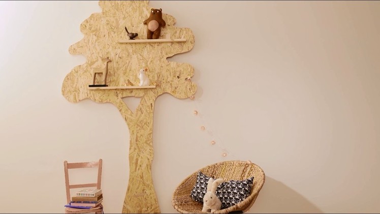 How to Make a Tree Bookcase