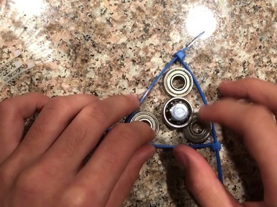 How to make a Tri-Fidget Spinner W. Zip-Ties!