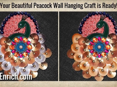 How to Make Beautiful DIY Peacock Wall Decor? | DIY Projects