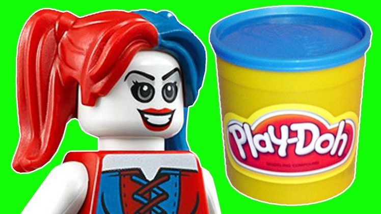 How To Make Lego Harley Quinn from Play Doh! The Lego Batman Movie Play-Doh Craft | ???? Crafty Kids