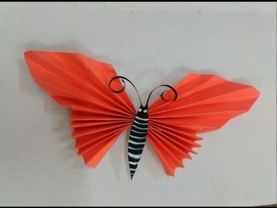 How to make paper butterfly craft - Paper Origami Butterfly