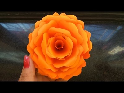 How to make Paper Rose. Paper Flower | Paper Craft | Kids Craft