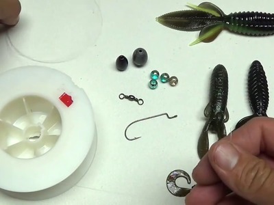 How to Tie a Carolina Rig. Fishing Rig Video for Bass Fishing and Other Species